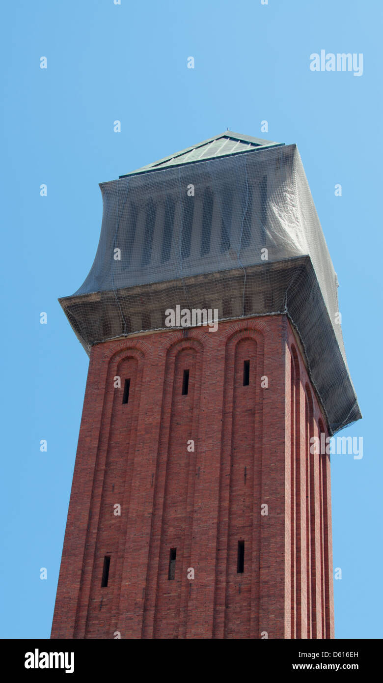 Venezianischer Turm im Bau Stockfoto