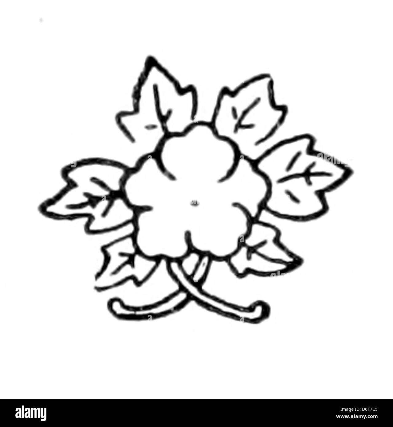 Diese Ausgabe von „Garten der Verse des Kindes“ aus dem Jahr 1908 zeigt eine Illustration, die die verspielte und skurrile Natur der Kindheit feststellt und Szenen der Unschuld und der Fantasie, zentrale Themen des Gedichts, darstellt. Stockfoto