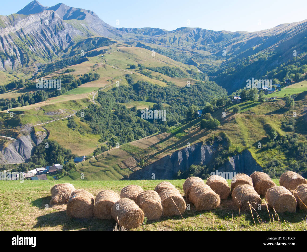 Saint-Jean-D´Arves, Savoie, Rhône-Alpes, Frankreich Stockfoto