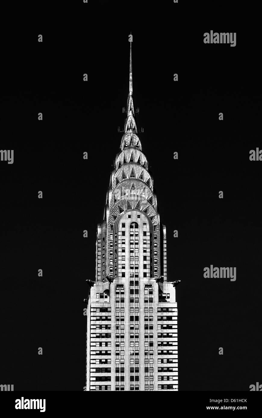 Chrysler Building, Manhattan, New York City, New York, Vereinigte Staaten von Amerika Stockfoto
