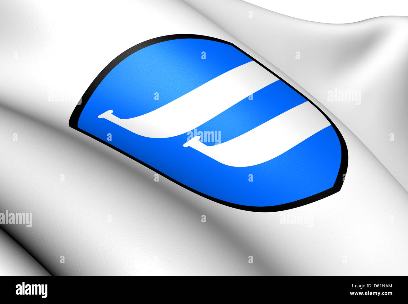 Afjord Wappen Stockfoto