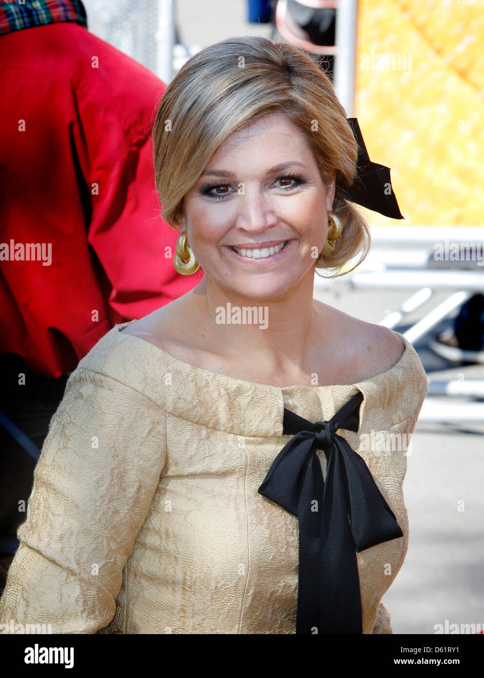 Ist Heute In Den Niederlanden Feiertag Holländische Prinzessin Maxima während der Königin Day Feier in Rhenen