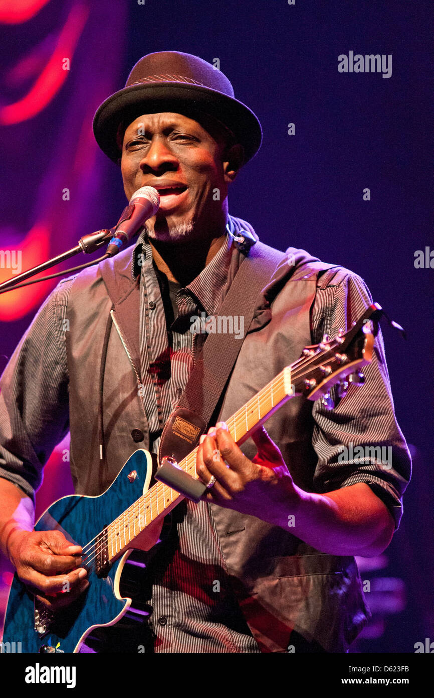 Keb' Mo' führt bei ACL Live an der Moody Theater Austin, Texas - 28.01.12 Arnold Wells / Stockfoto