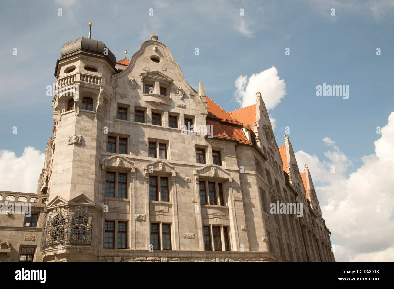 Neues Rathaus, Leipzig, Deutschland. Stockfoto