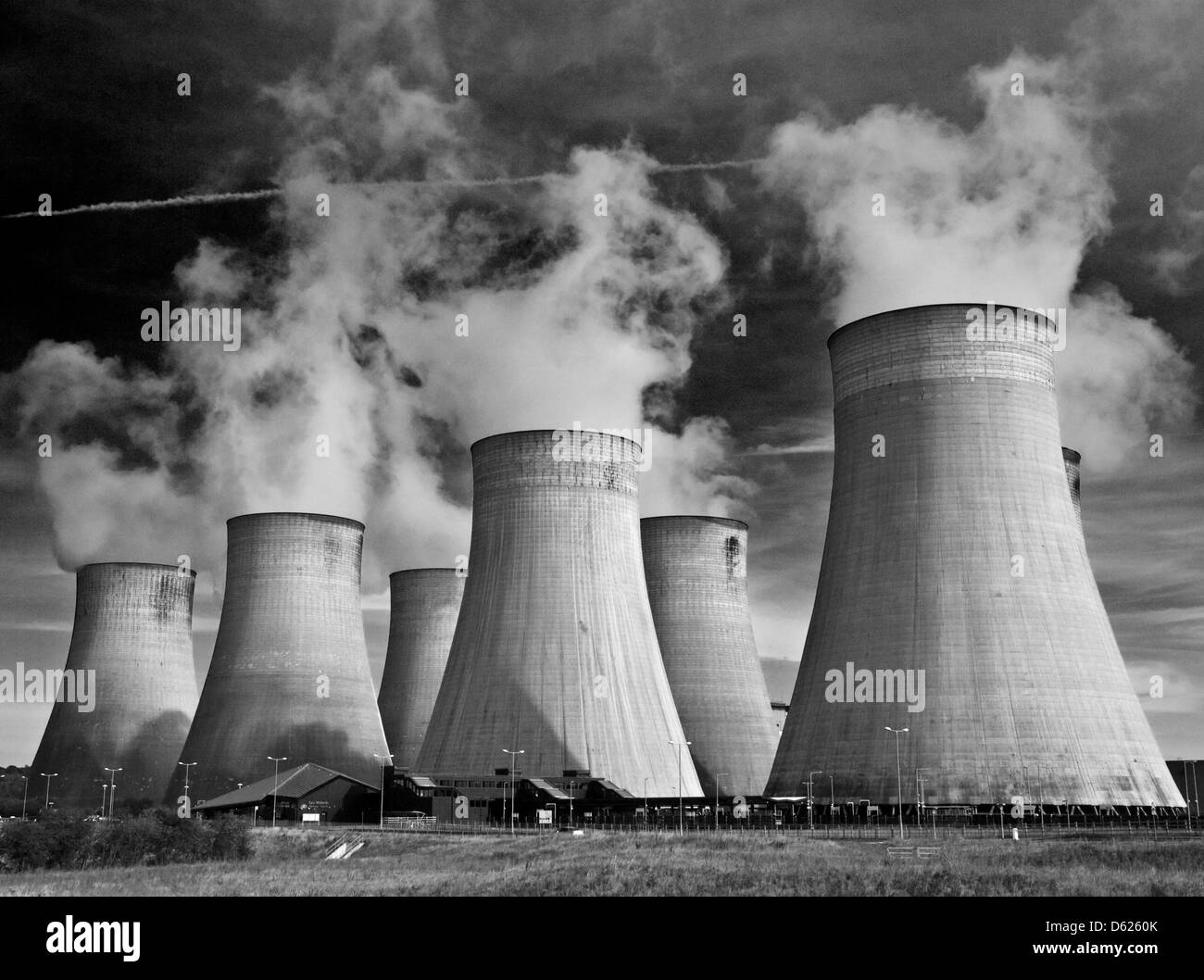 Ratcliffe auf Soar Kraftwerk, Nottinghamshire, England UK Stockfoto