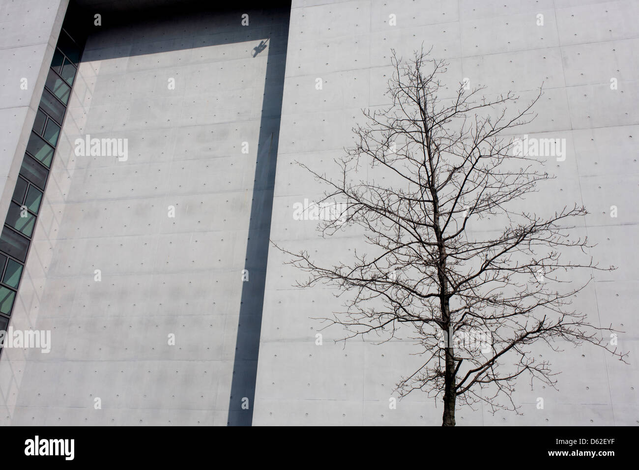 Architektur und Design von Paul-Loeb-Haus in Berlin-Mitte, eines der Regierungsgebäude des Deutschen Bundestages. Stockfoto