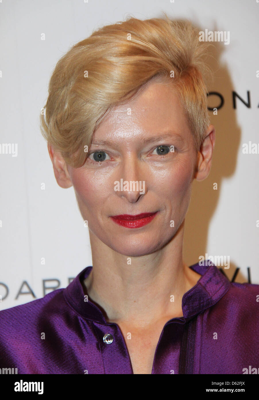 Tilda Swinton The National Board der Review Awards Gala statt Cipriani 42nd Street Hall - in Ankunft New York City, USA- Stockfoto