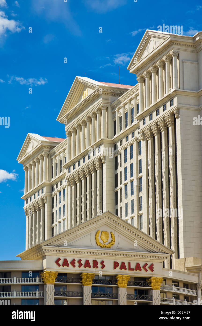 Caesars Palace Hotel, Strip, Las Vegas Boulevard South, Las Vegas, Nevada, USA Stockfoto
