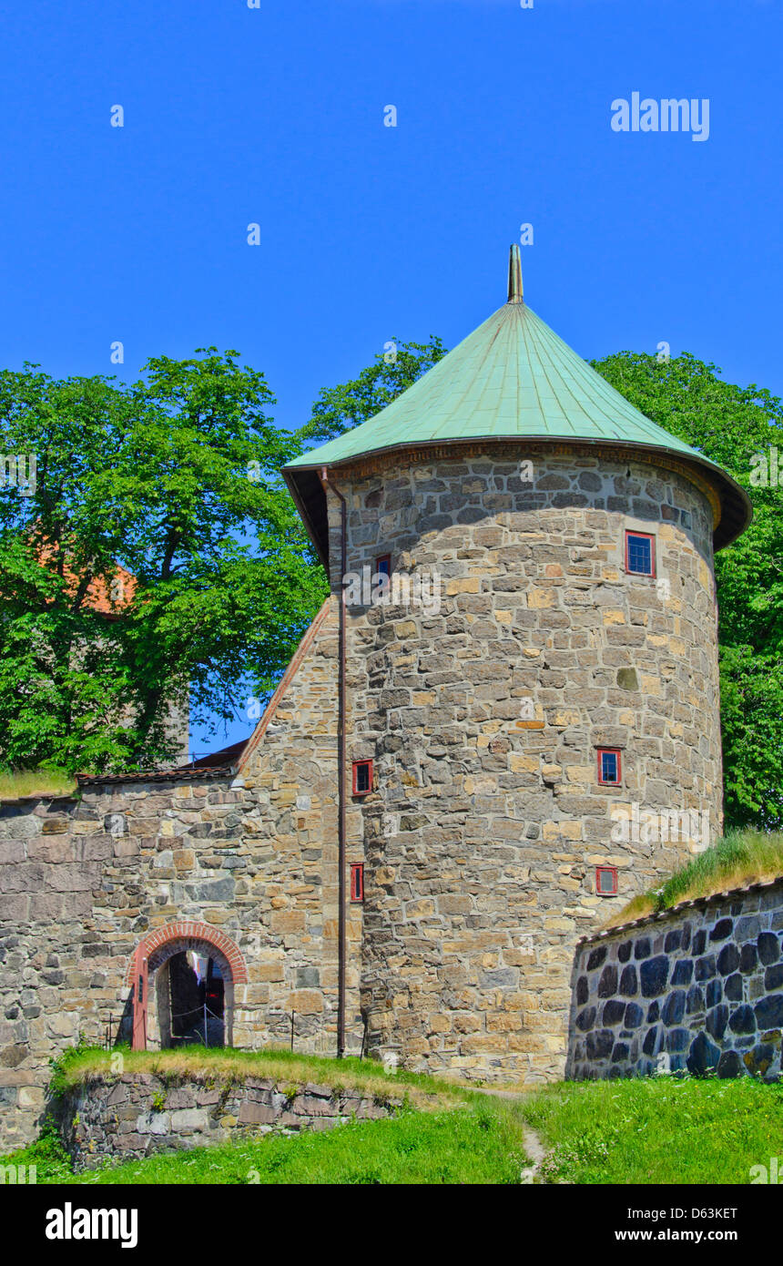 Handtuch akershus Stockfoto