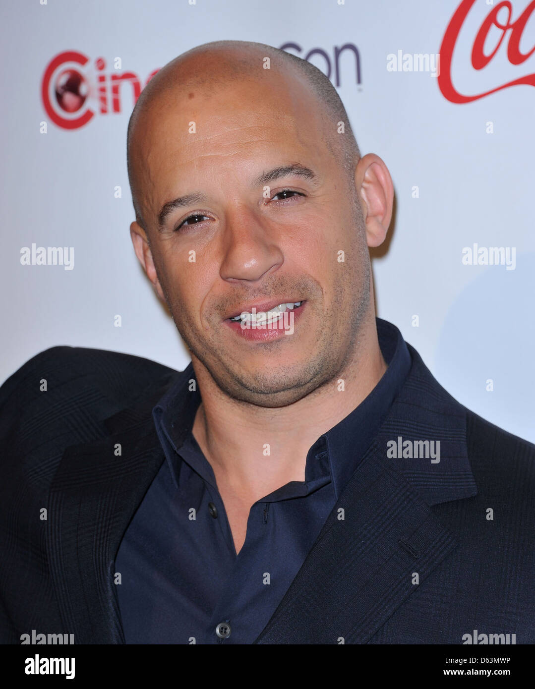 Vin Diesel CinemaCon Big Screen Achievement Awards 2011, gehalten im Caesars Palace Resort and Casino Las Vegas, Nevada - 31.03.11 Stockfoto