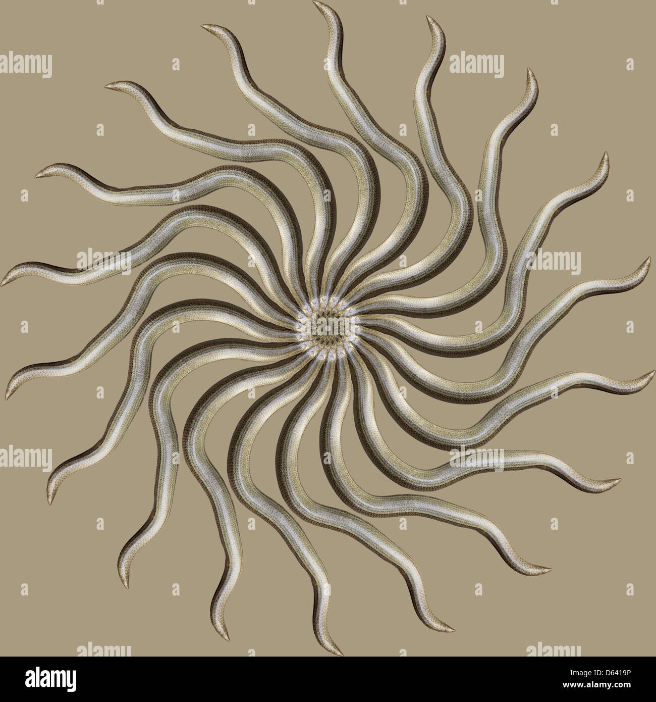 Schlange symbol Ausgeschnittene Stockfotos und -bilder - Alamy
