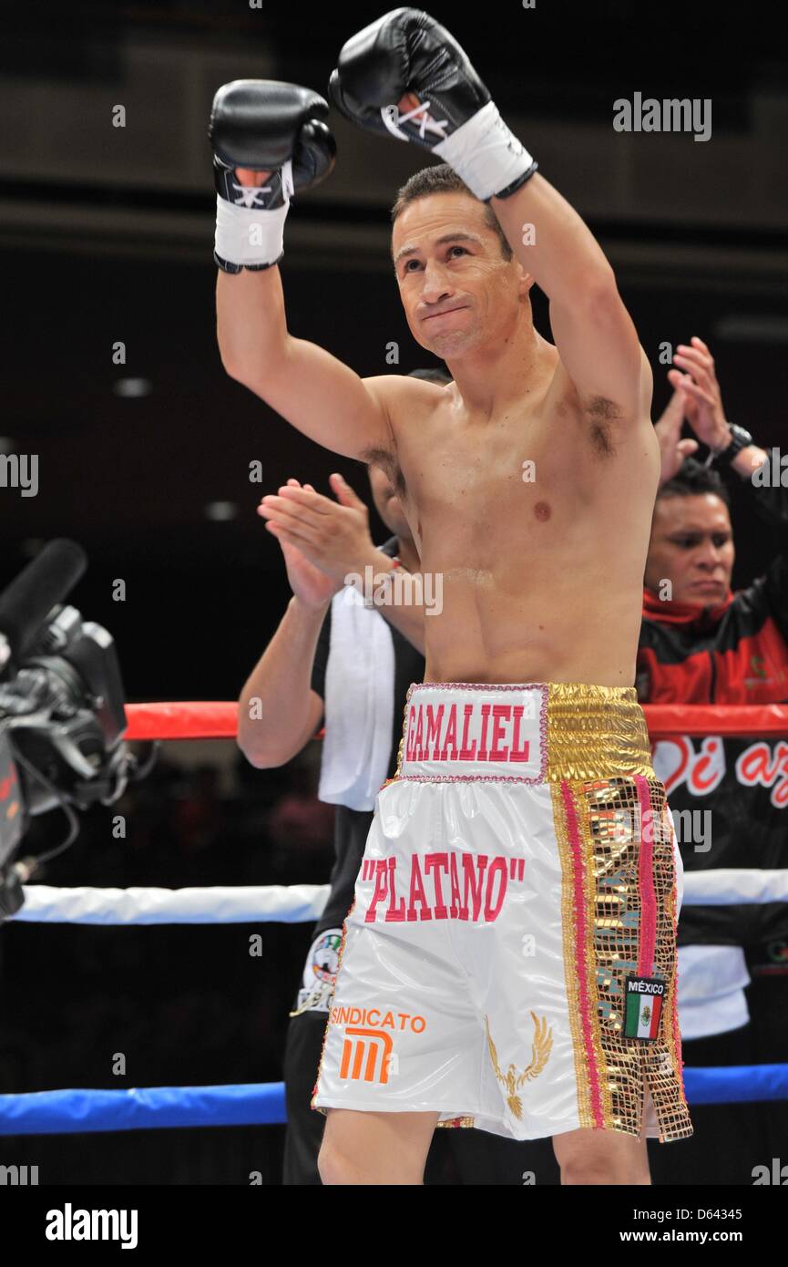 Gamaliel Diaz (MEX), 8. April 2013 Boxen Gamaliel Diaz von Mexiko