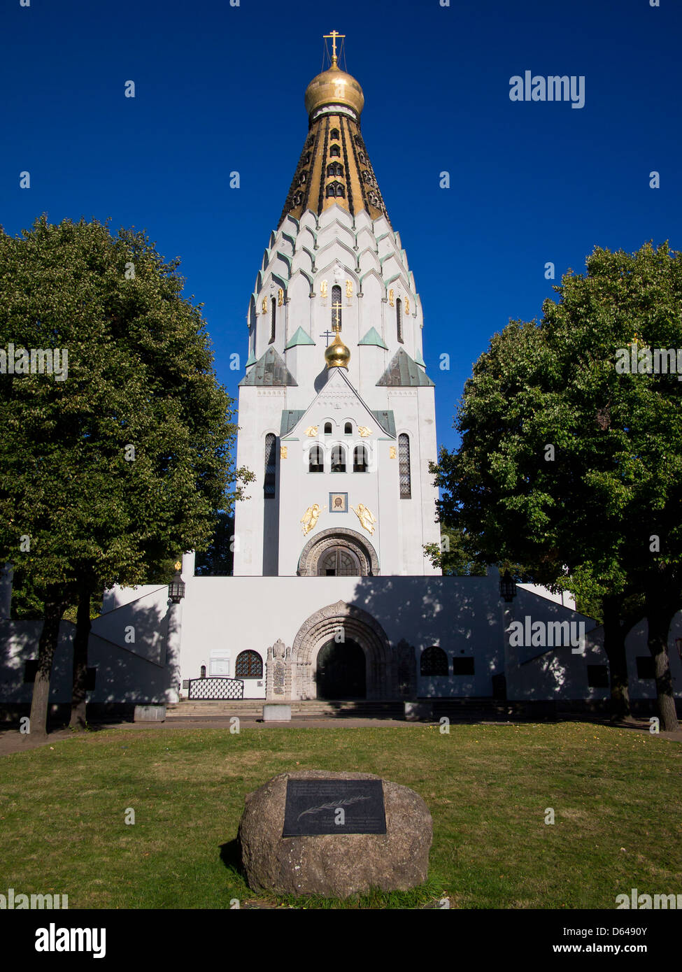 Russischorthodoxe Kirche in Leipzig, Sachsen, Deutschland