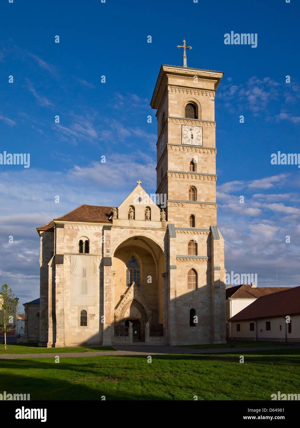 Catholice Kathedrale in Alba Iulia, Siebenbürgen, Rumänien Stockfoto