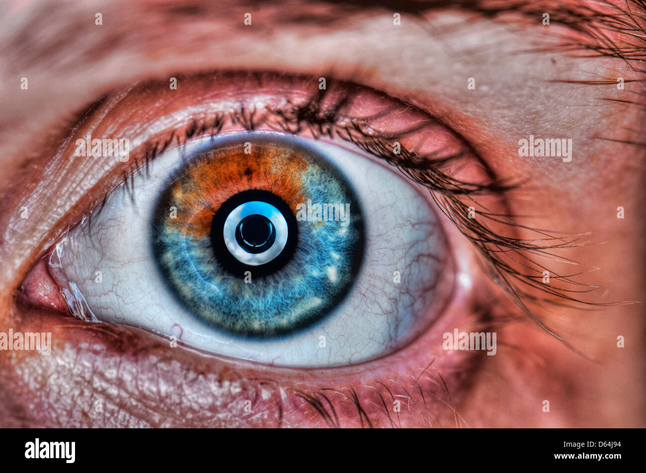 Nahaufnahme Menschliches Auge Stockfotos und -bilder Kaufen - Alamy