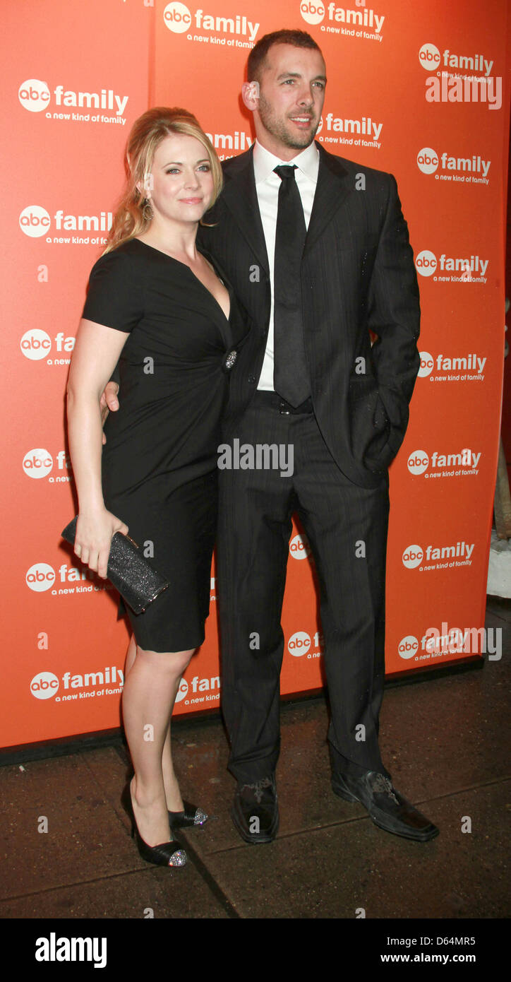 Melissa Joan Hart und Mark Wilkerson ABC Familie 2011 im Vorfeld Party in Schönheit & Essex New York City, USA - 11.03.11 Stockfoto