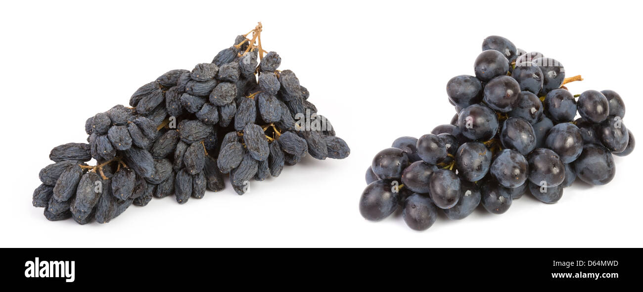 Trauben und Beeren Stockfoto