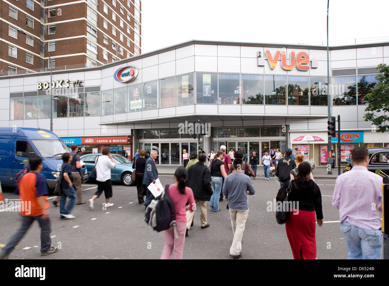 Shepperds Bush London England Stockfoto