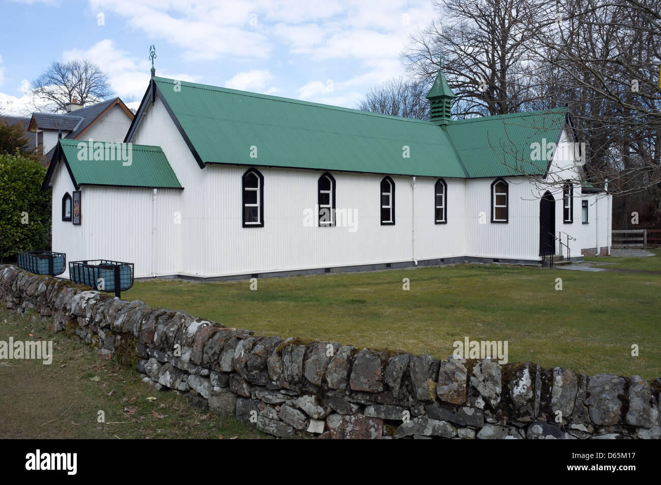 St. Fillan Scottish Episcopal Church bei Killin Dorf Perthshire Schottland UK Stockfoto