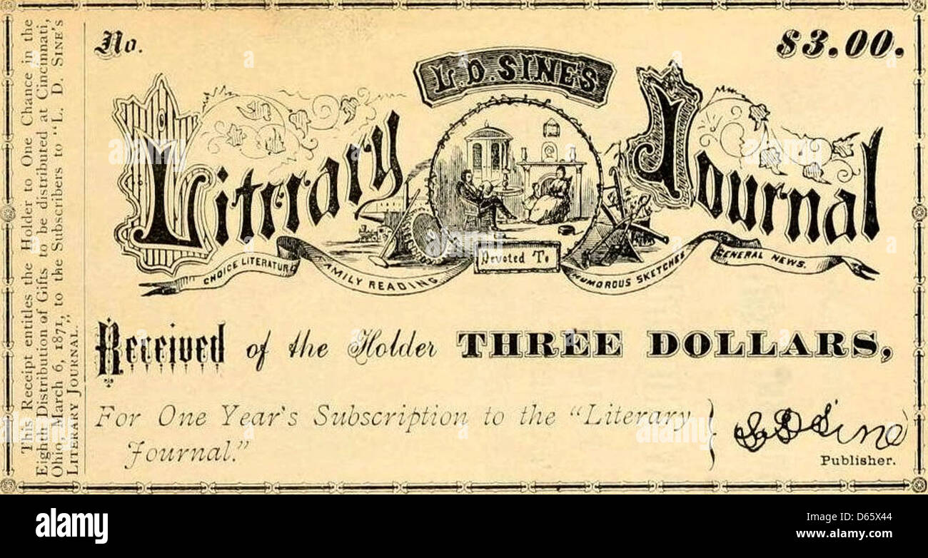 Dieses Bild zeigt Harpels Typograph, ein Unternehmen, das sich auf Kunstdruck und Typografie konzentriert. Harpel's Type Setting war bekannt für die Herstellung hochwertiger Druckmaterialien und innovativer Typografie, die zur Druckindustrie beitrugen. Stockfoto