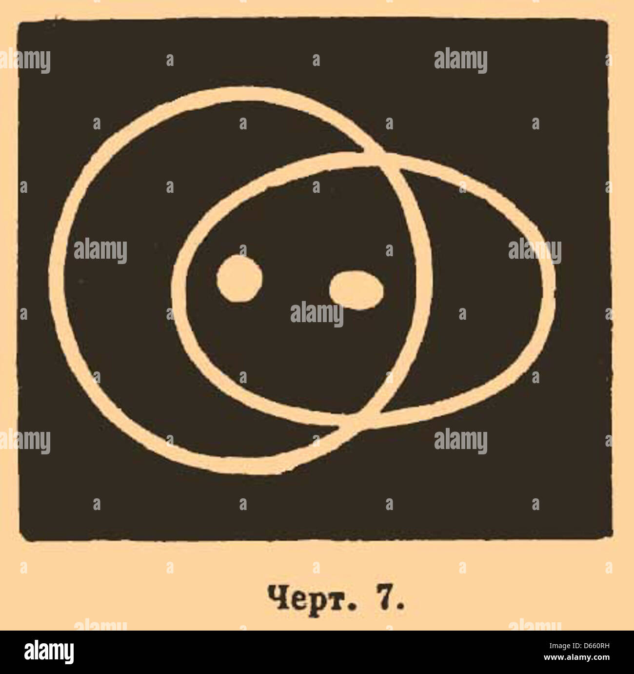 Ein weiteres Bild aus dem „Brockhaus and Efron Encyclopedic Dictionary“, das sich auf pädagogische Inhalte mit historischen, wissenschaftlichen und kulturellen Illustrationen aus Russland des frühen 20. Jahrhunderts konzentriert. Stockfoto