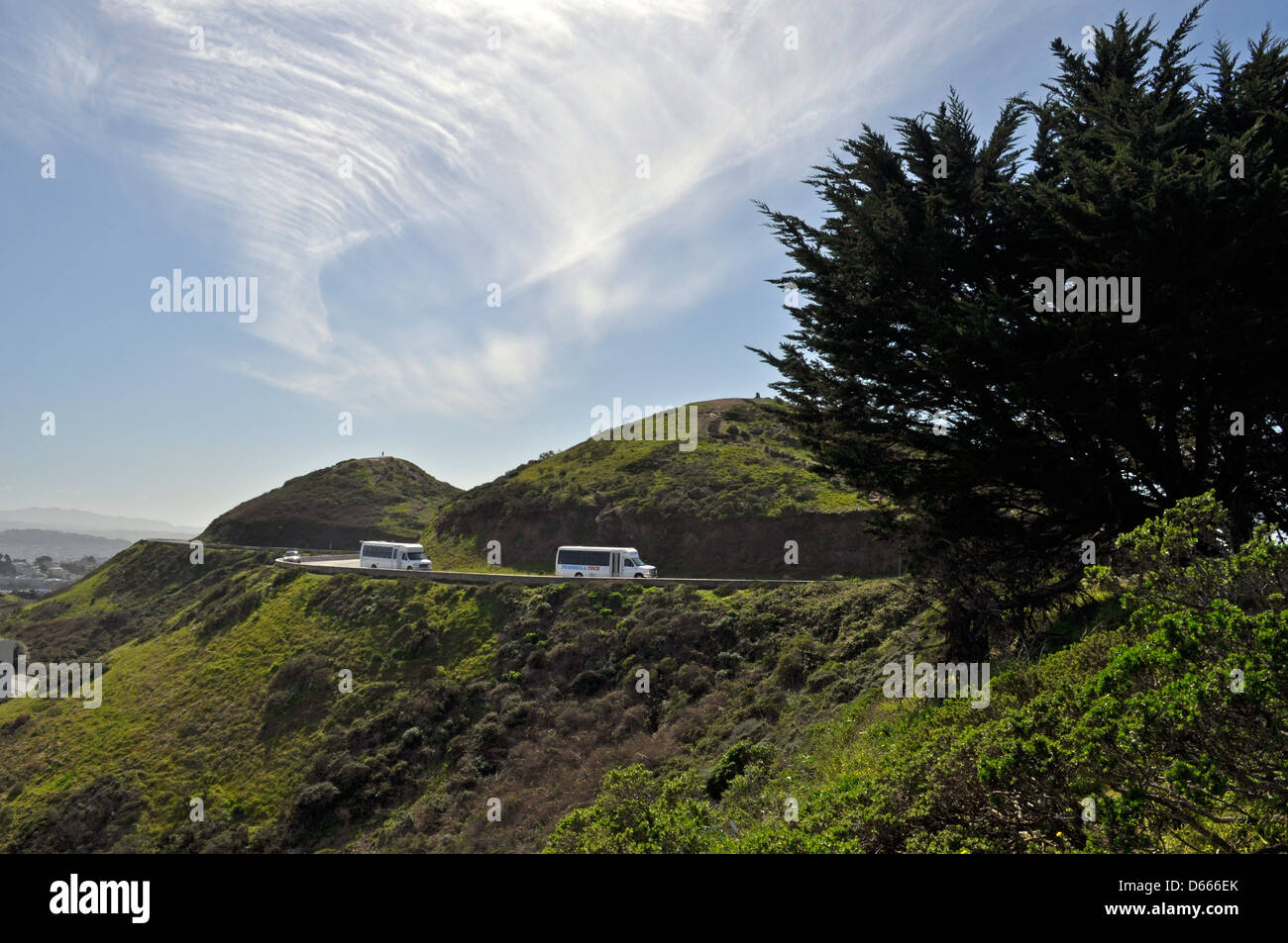 Twin Peaks, San Francisco, Kalifornien, USA Stockfoto