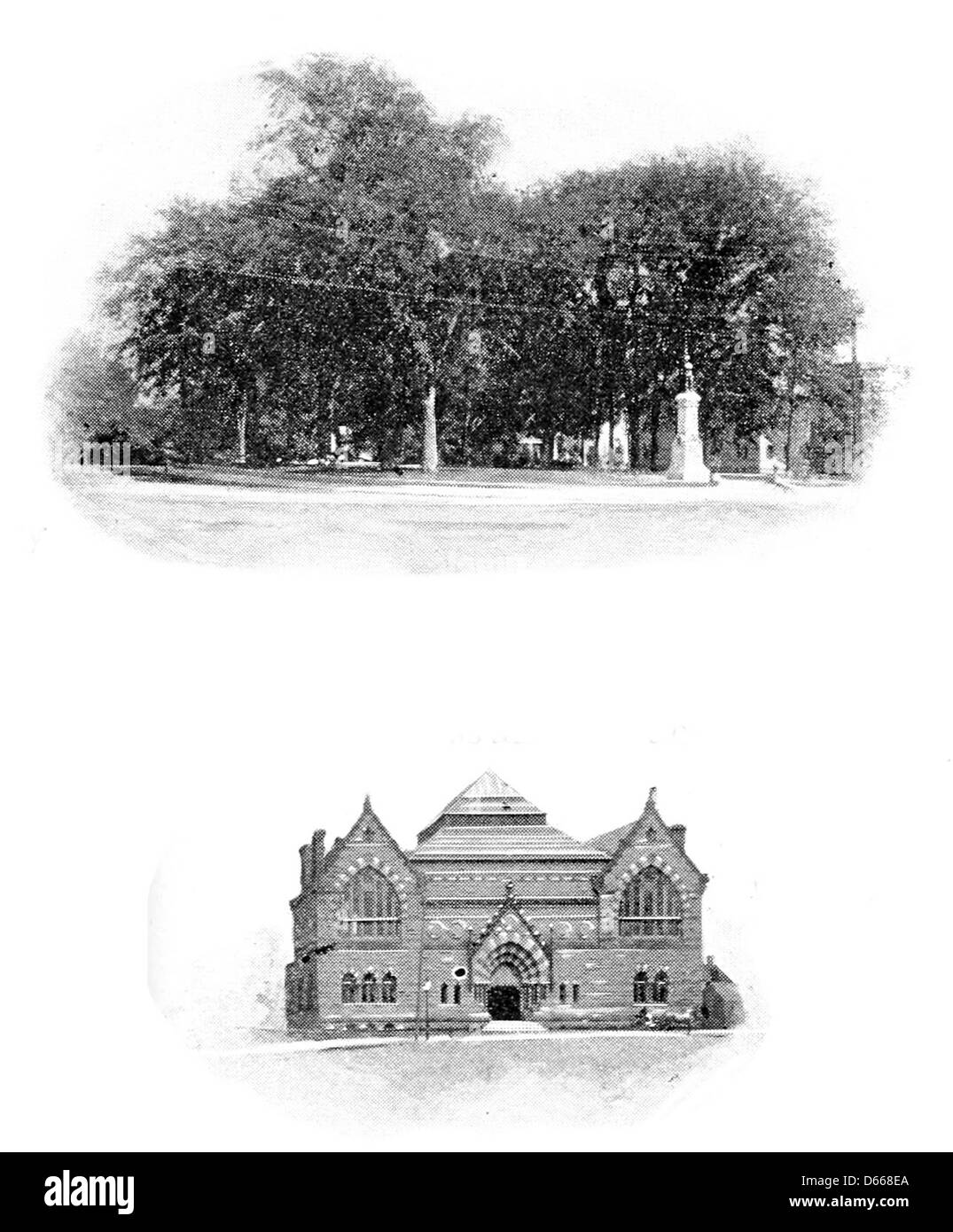 Dieses Foto stellt das Cover der Ausgabe 1895 von „A Summer Note-Book“ dar, einem Reisetagebuch von C. D. Warner. Das Buch enthält Beschreibungen von Outdoor-Aktivitäten, Landschaften und die Erfahrung von Sommerreisen im späten 19. Jahrhundert. Seine sanften Beobachtungen und persönlichen Reflexionen erinnern an den Charme des Sommerurlaubs in dieser Zeit. Stockfoto