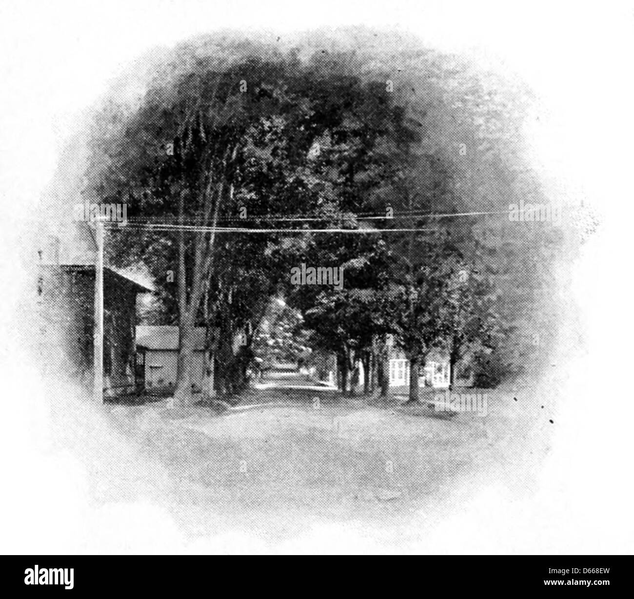 Ein Schnappschuss aus dem 1895 veröffentlichten „A Summer Note-Book“, der das Wesen von Freizeitreisen und Sommeraktivitäten festlegt. Das Buch führt die Leser durch verschiedene Sommerziele und Erlebnisse und dokumentiert die Freude an einem Sommerurlaub im späten 19. Jahrhundert. Stockfoto