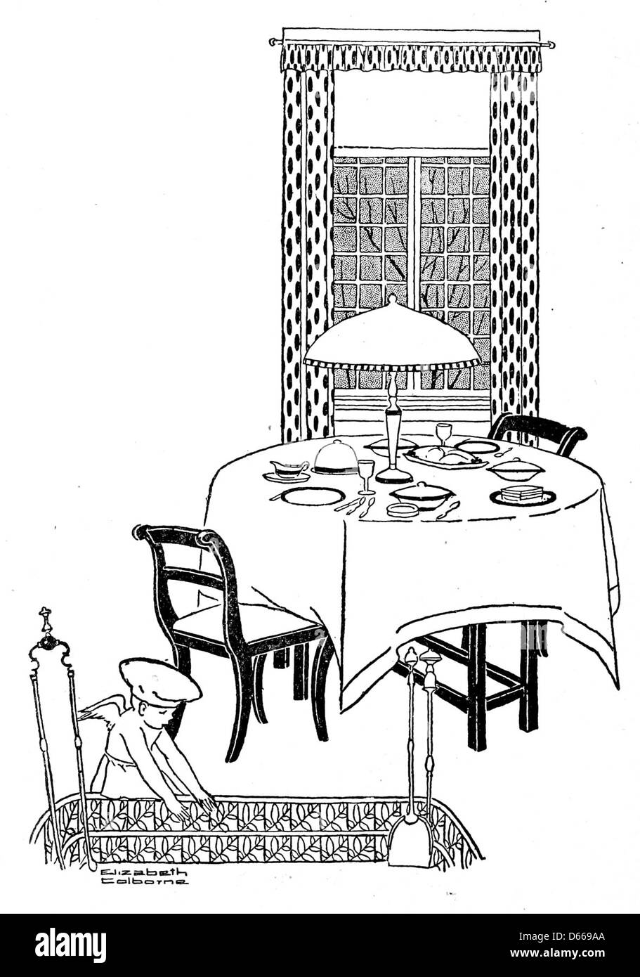 Ein 1917 erschienenes Kochbuch mit dem Titel „A Thousand Ways to Please a Ehemann“, das Bettinas beste Rezepte für Hausmannskost und Familienmahlzeiten enthält und praktische kulinarische Ratschläge für Hausmacher aus dem frühen 20. Jahrhundert bietet. Stockfoto