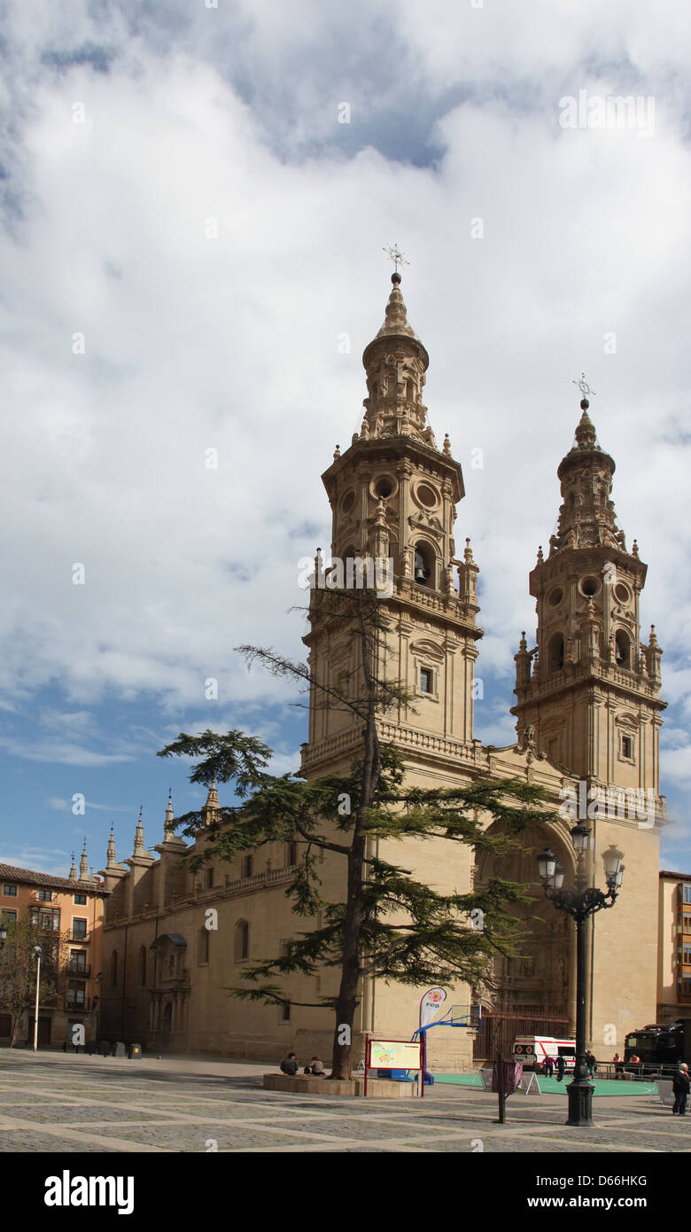 Basilika, Logrono, Spanien Stockfoto