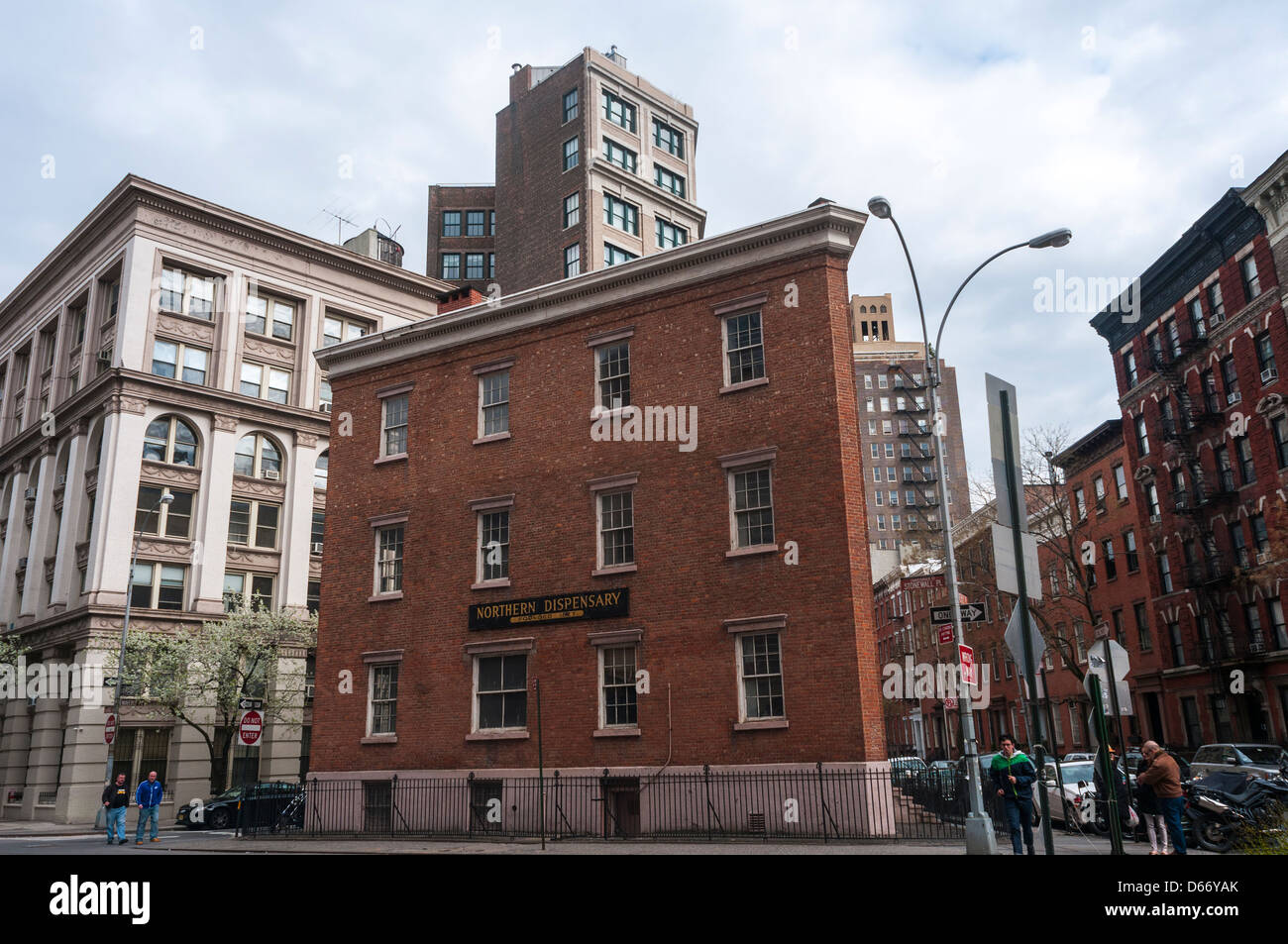 Die Northern Dispensary am Waverly Place und Christopher Street in Greenwich Village VERDIENEN ©Stacy Walsh Rosenstock/Alamy Stockfoto