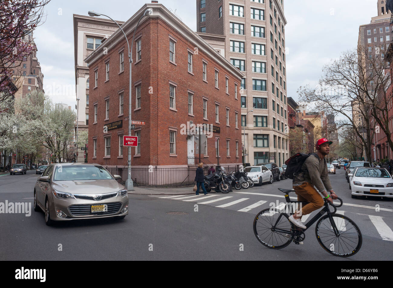 Die Northern Dispensary am Waverly Place und Christopher Street in Greenwich Village VERDIENEN ©Stacy Walsh Rosenstock/Alamy Stockfoto