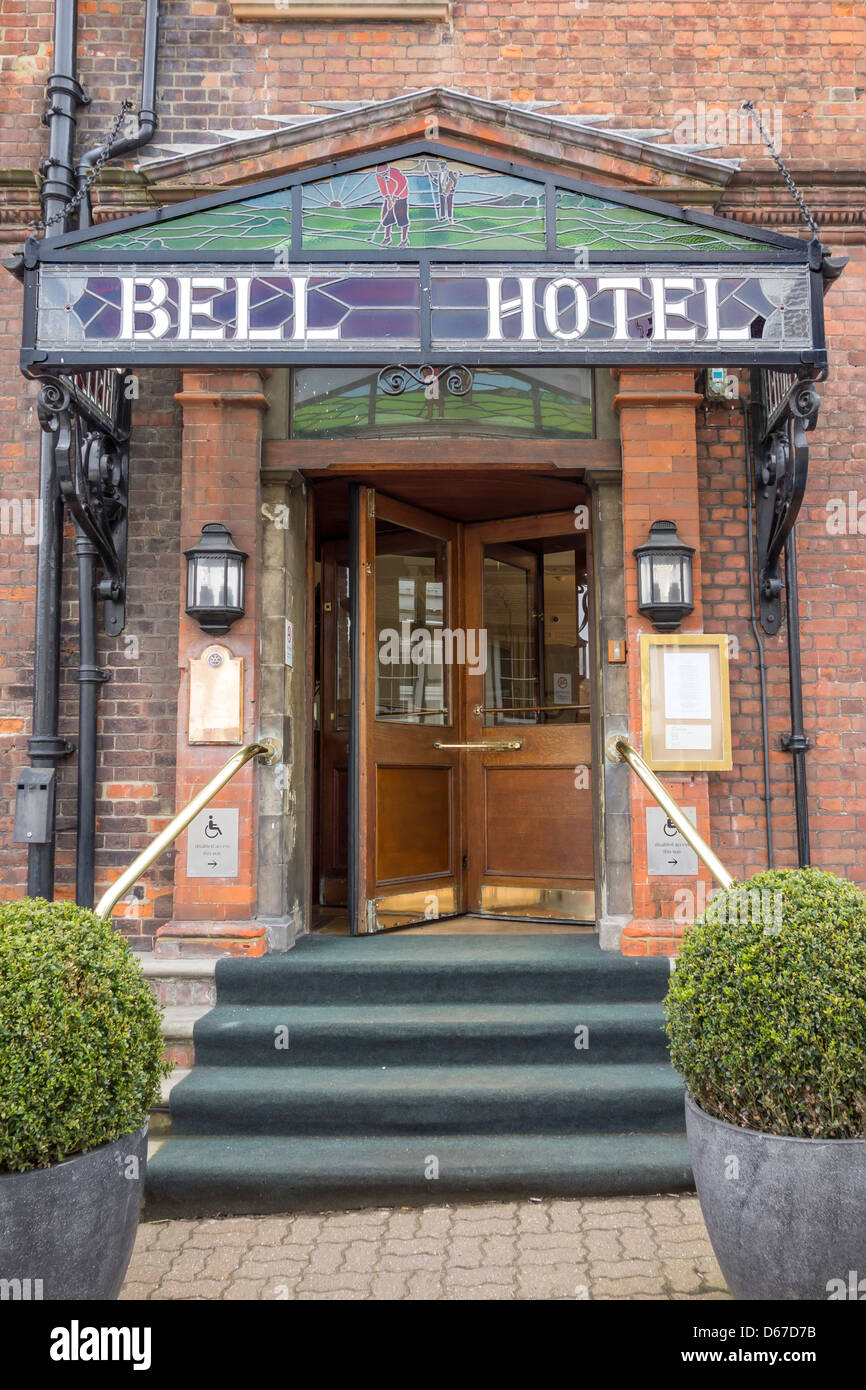 Glocke Hotel Sandwich Cinque Port Kent England Stockfoto