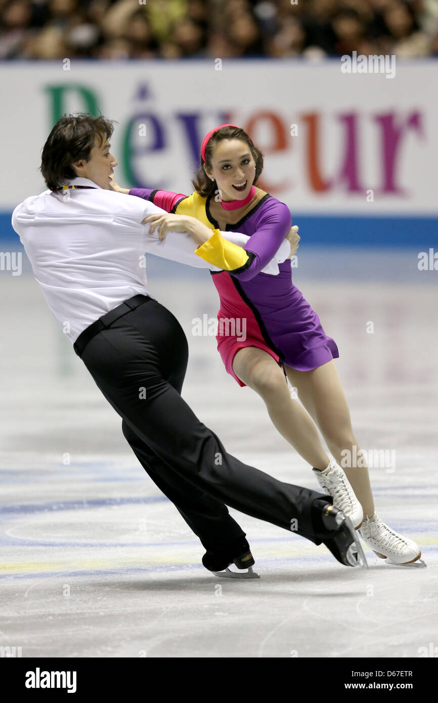 Cathy Reed & Chris Reed (JPN), 12. April 2013 Eiskunstlauf das Eis