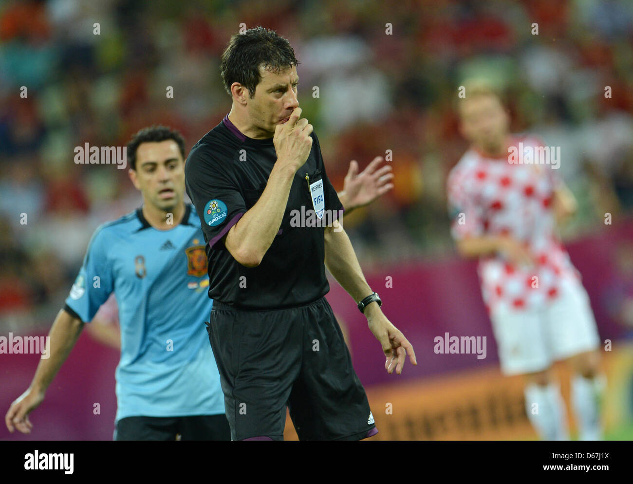 Schiedsrichter Kroatien Spanien