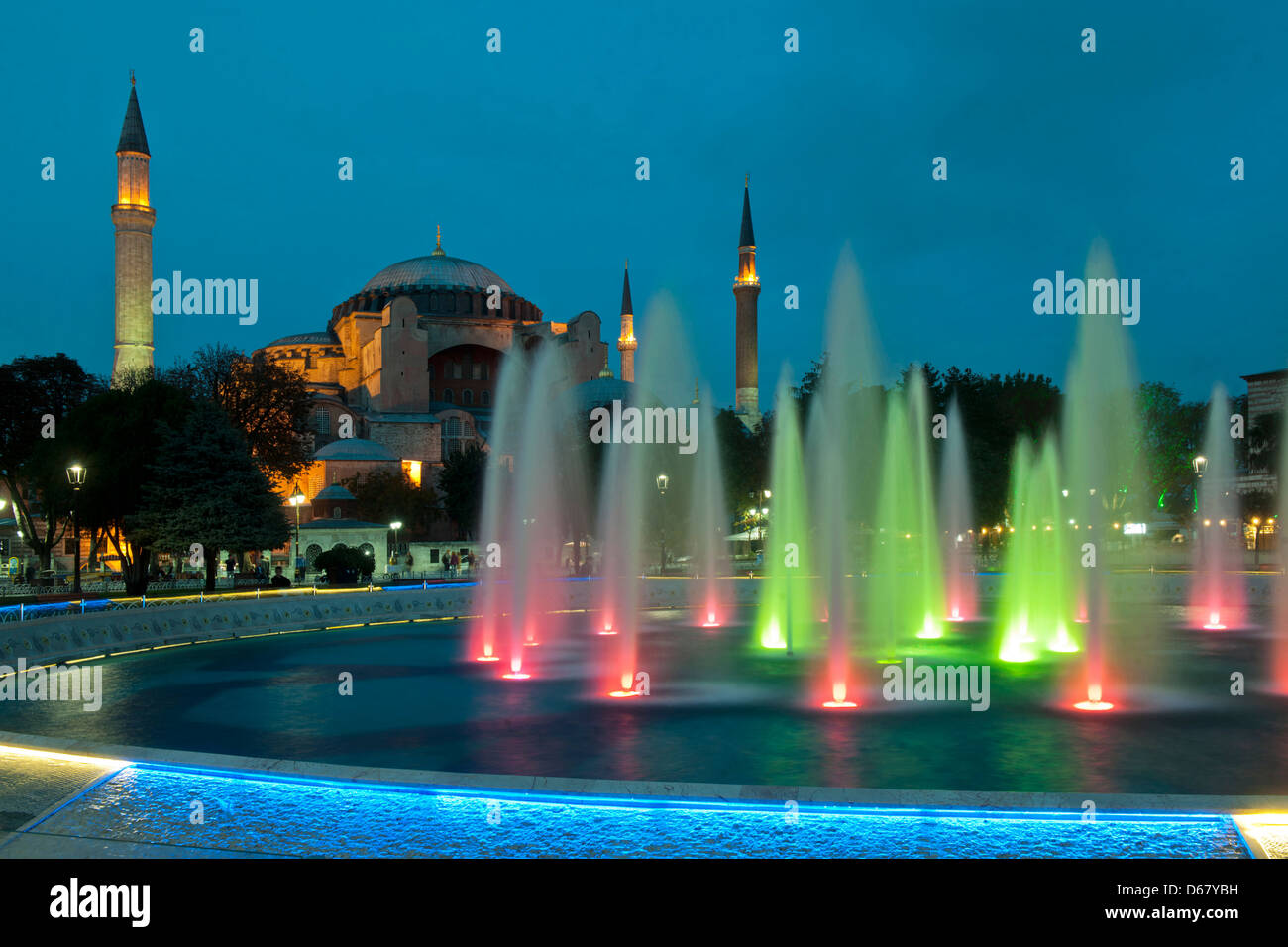 Ägypten, Istanbul, Sultanahmet, sterben Hagia Sophia ist Eine Dependance Kirche, Spätere Moschee Und Heute Ein Museum. Stockfoto