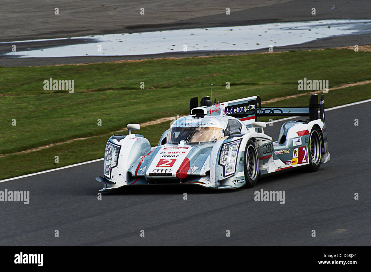 6 Stunden von Silverstone Langstrecken Auto-Weltmeisterschaft, Silverstone Circuit im Vereinigten Königreich, 14. April 2013 Stockfoto