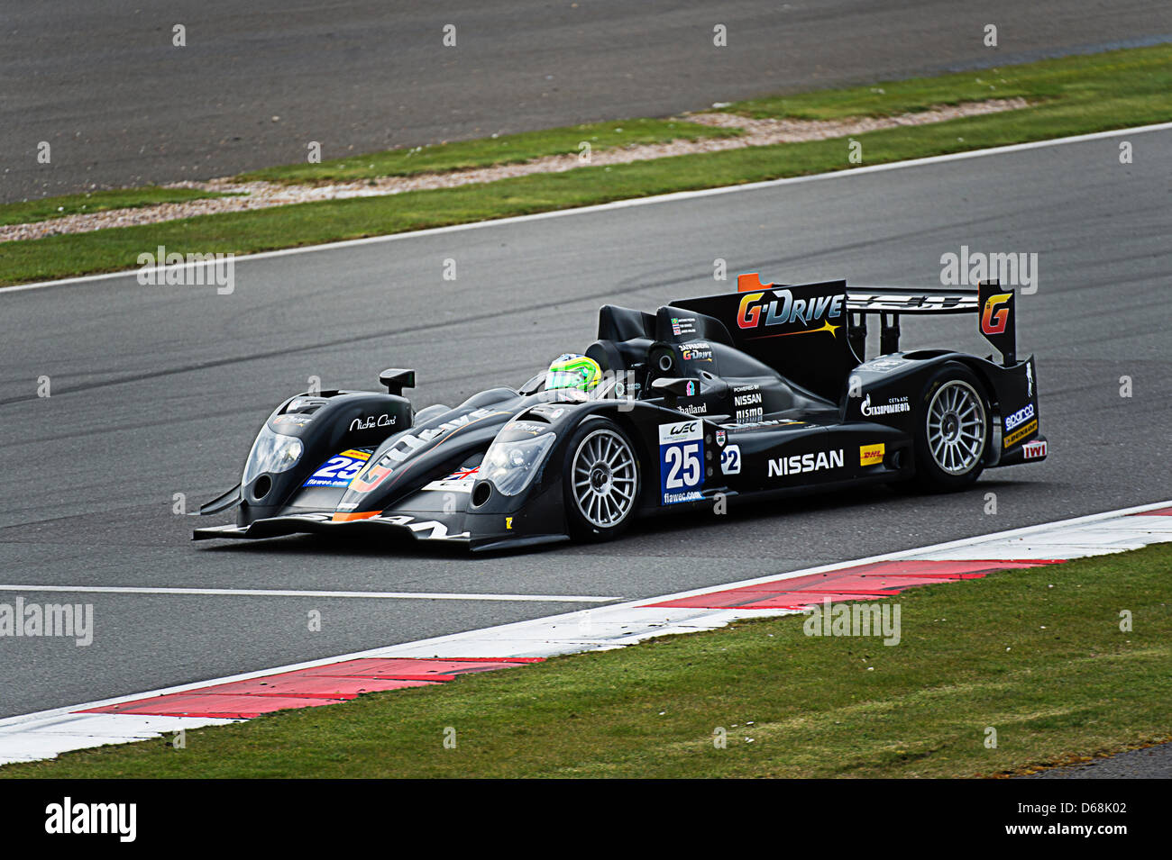 6 Stunden von Silverstone Langstrecken Auto-Weltmeisterschaft, Silverstone Circuit im Vereinigten Königreich, 14. April 2013 Stockfoto