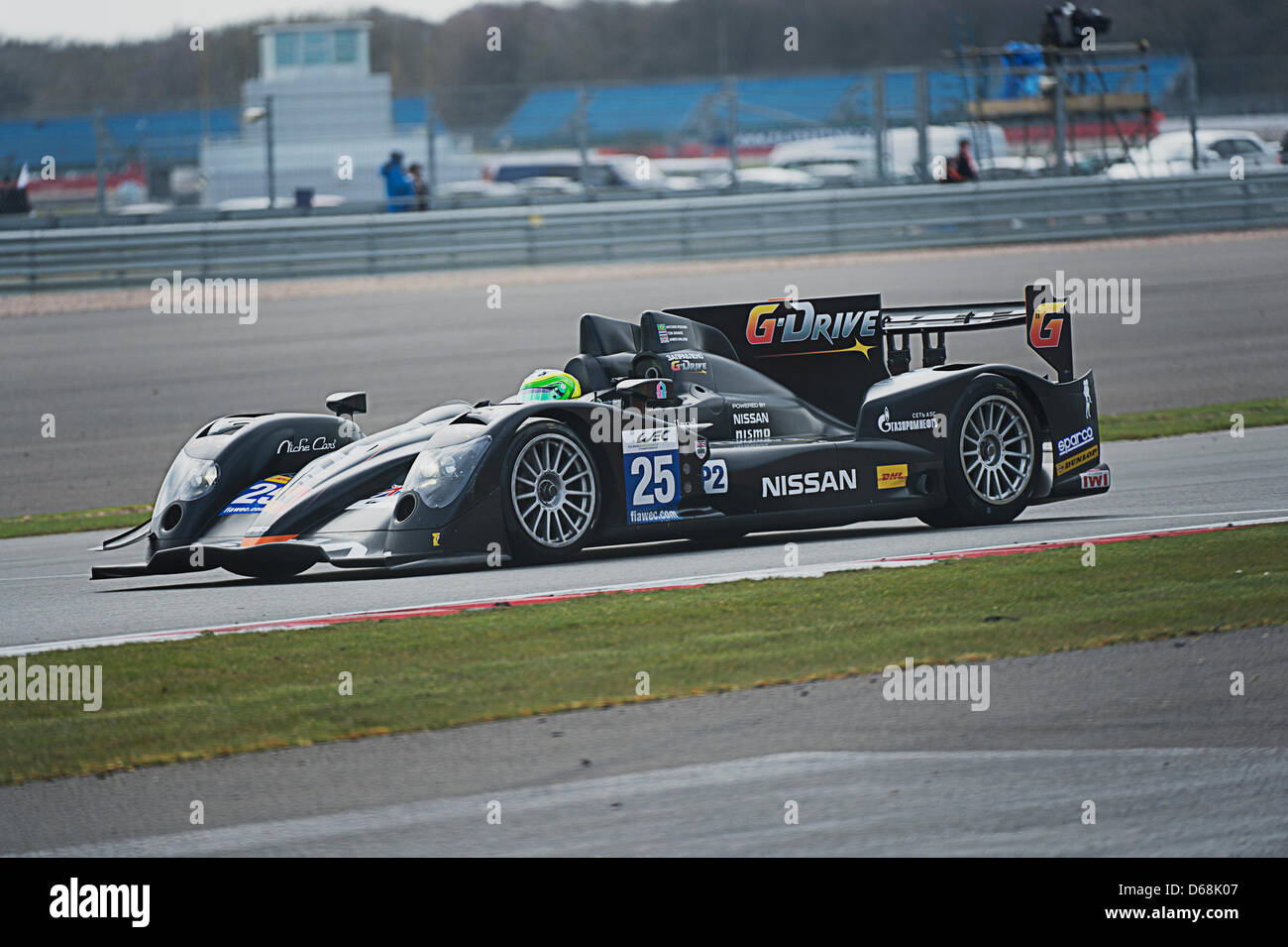 6 Stunden von Silverstone Langstrecken Auto-Weltmeisterschaft, Silverstone Circuit im Vereinigten Königreich, 14. April 2013 Stockfoto