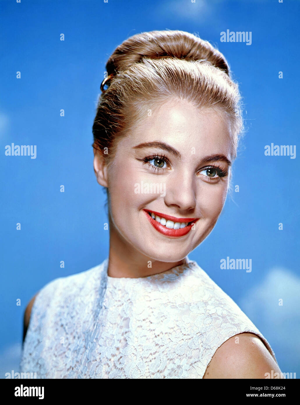 SHIRLEY JONES U.S. Schauspielerin über 1956 Stockfoto