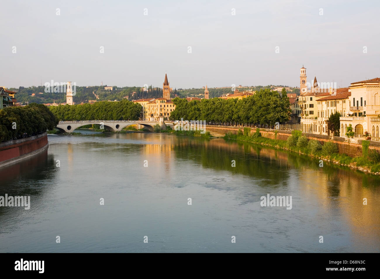 Italienische Stadtbild. Verona. Stockfoto