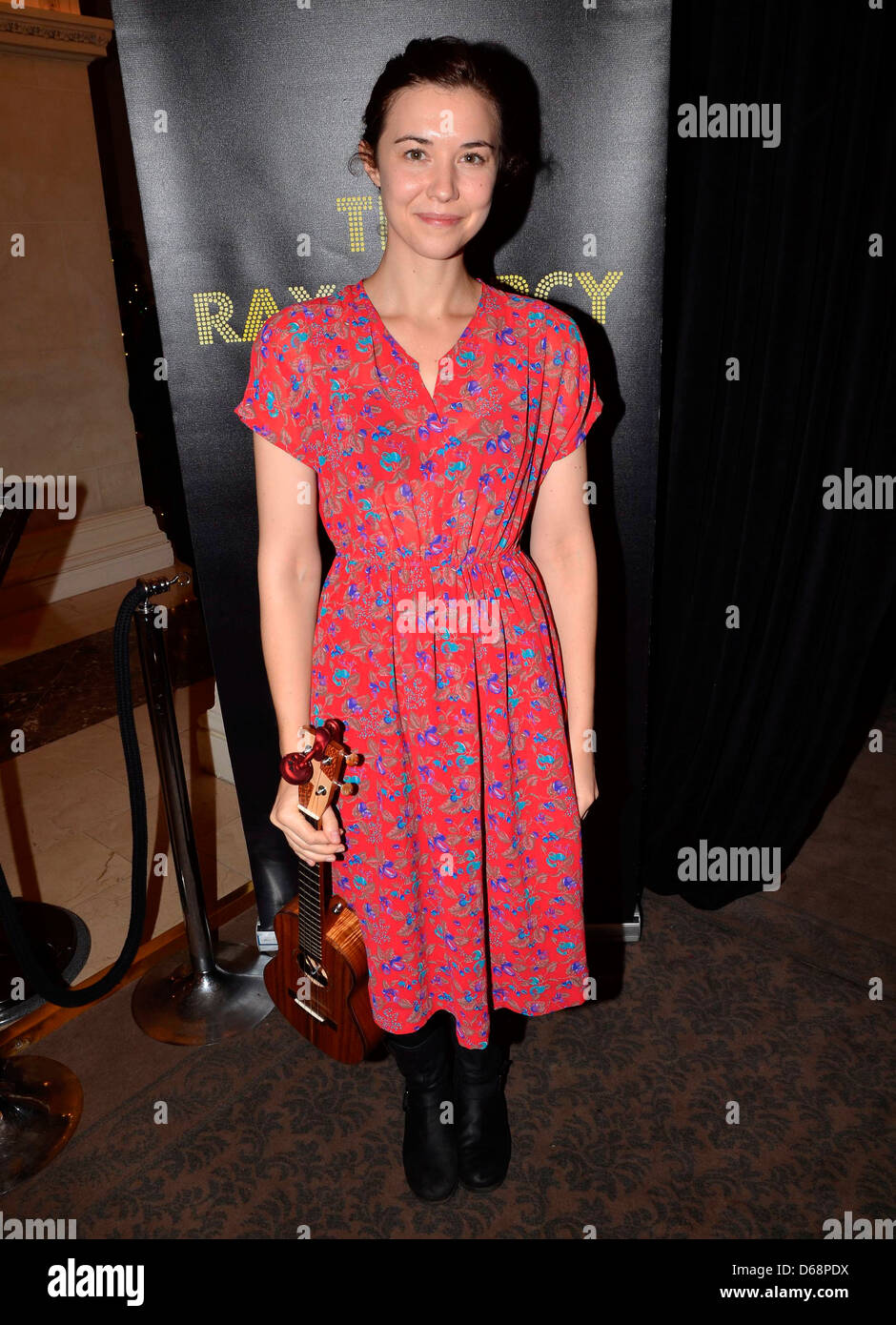 Lisa Hannigan Today FM Christmas Tea Party Show das Shelbourne Hotel in Dublin - 08.12.11 Stockfoto