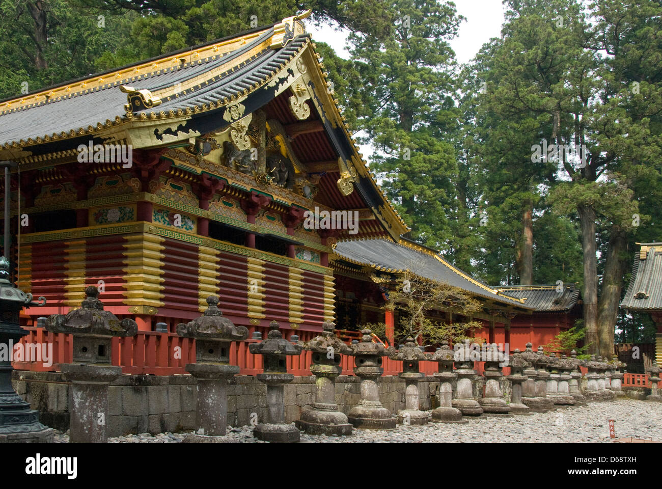 Geschichtliches, Nikko, Tochigi, Japan Stockfoto