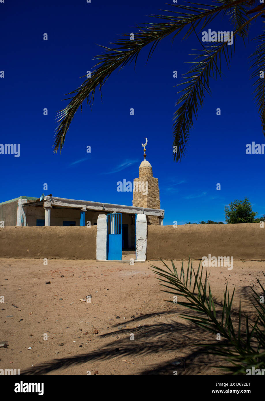 Moschee, Gunfal, Sudan Stockfoto