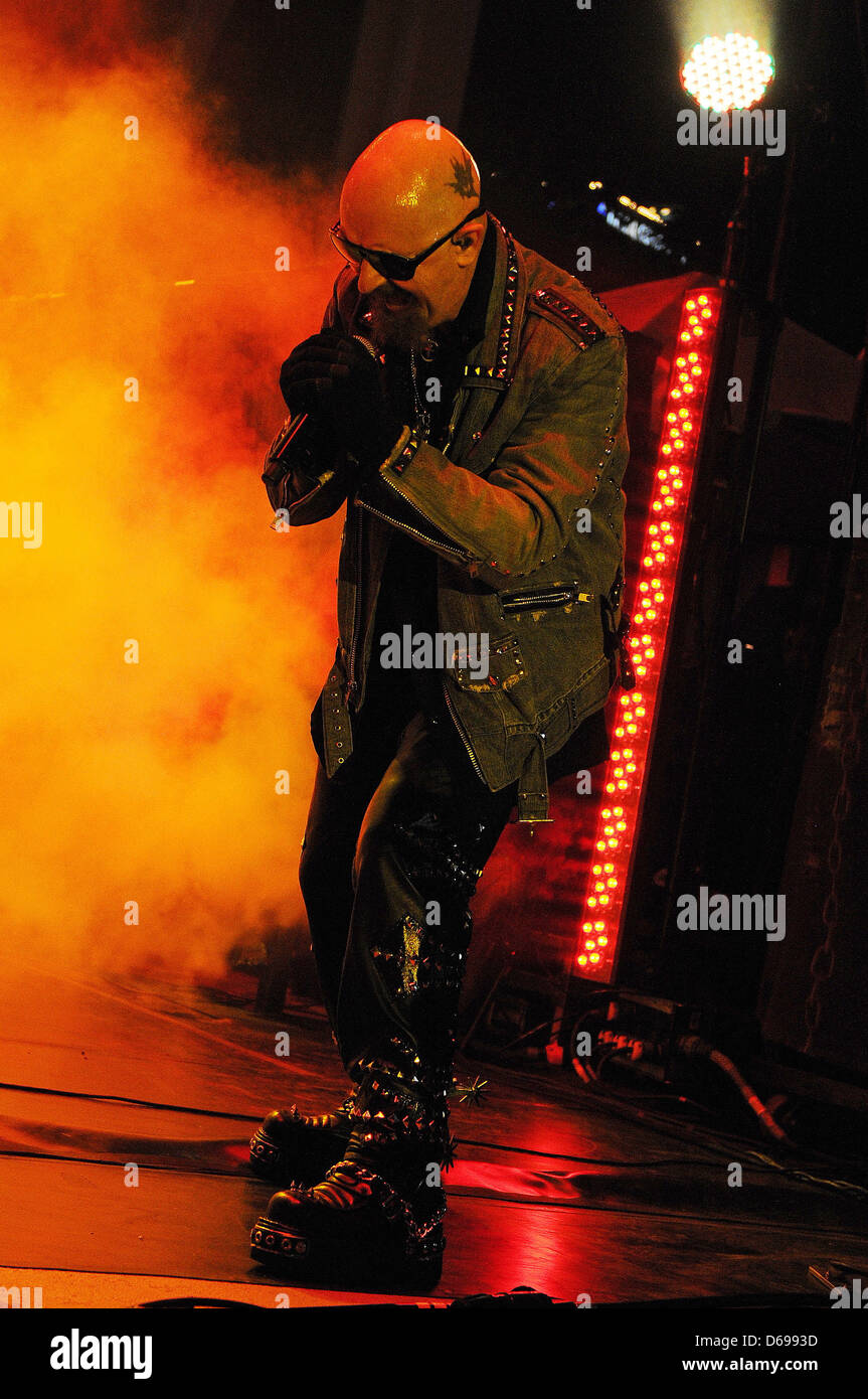 Rob Halford Judas Priest tritt im Bayfront Amphitheater Miami Beach