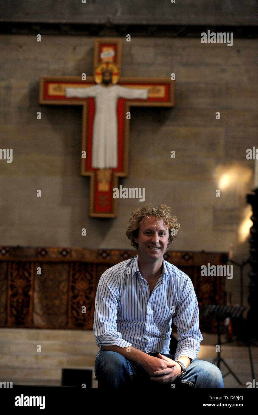 Rev. Archie Coates in der St. Peter's Church in Brighton, Großbritannien - Nur Für Redaktionelle Zwecke Stockfoto