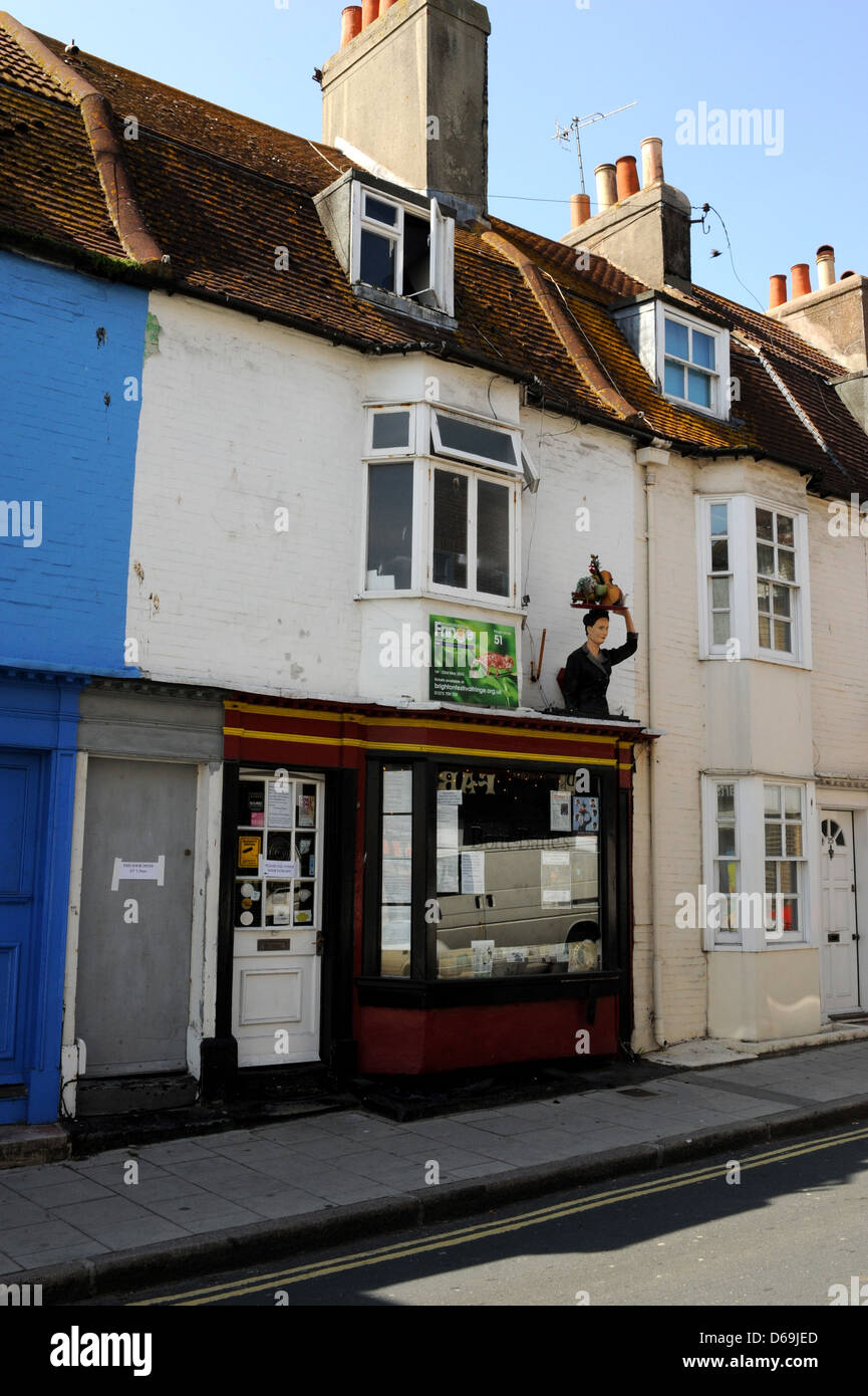 Stückliste-Banes Restaurant in George Street Brighton Stockfoto