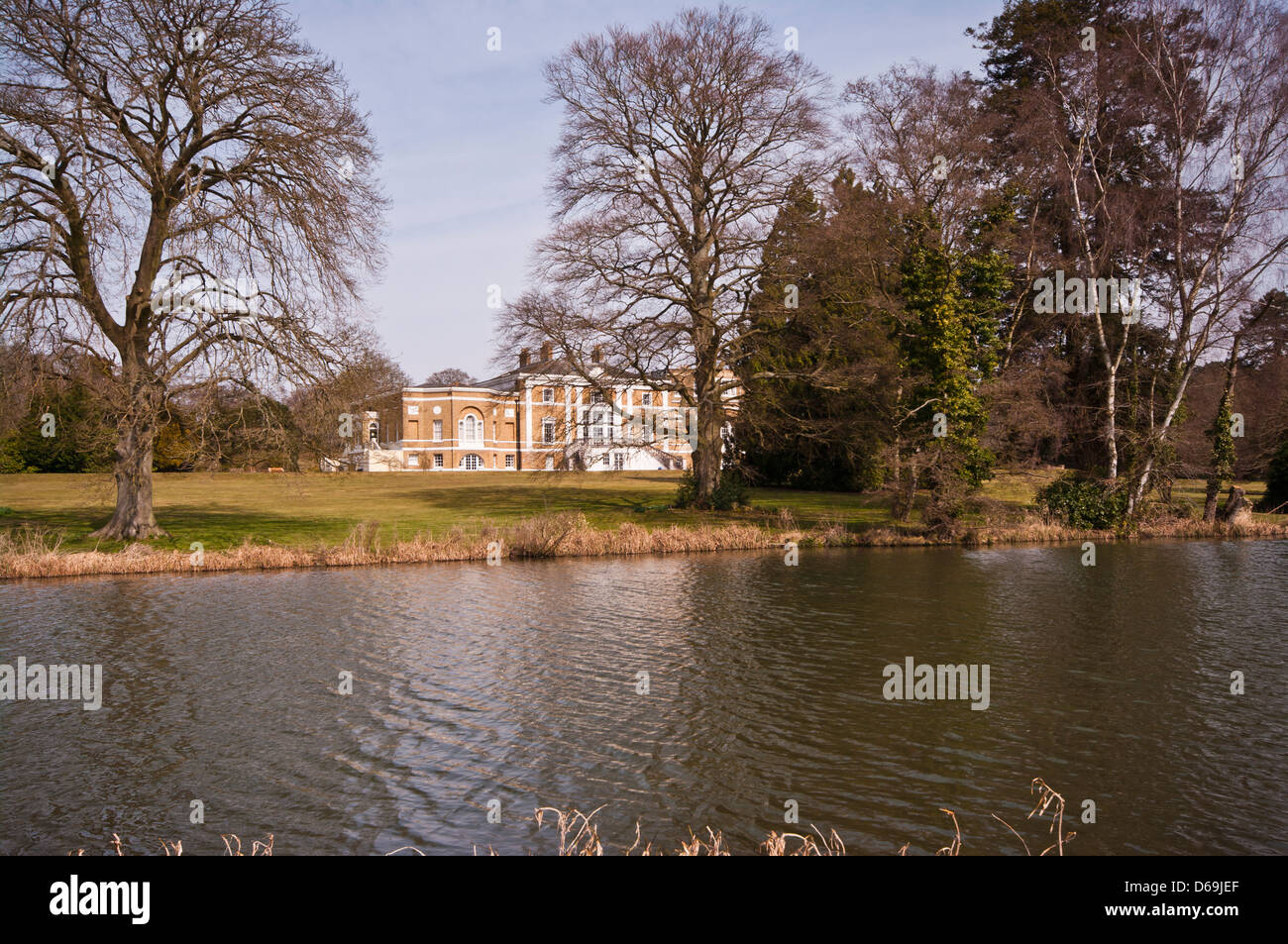 Waverley Abtei Haus Farnham Surrey UK Stockfoto