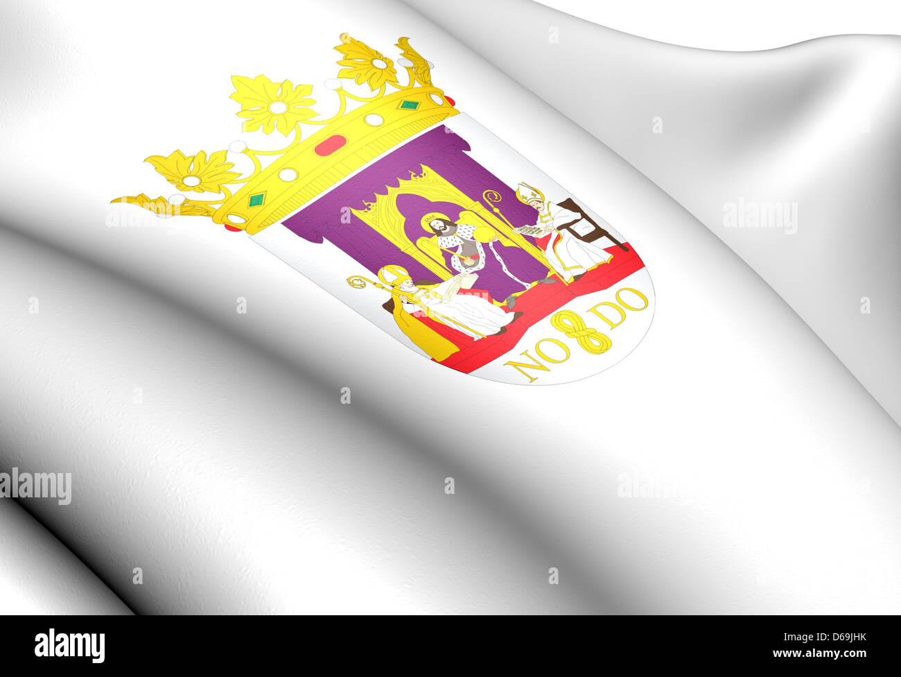 Wappen der Stadt Sevilla Stockfoto