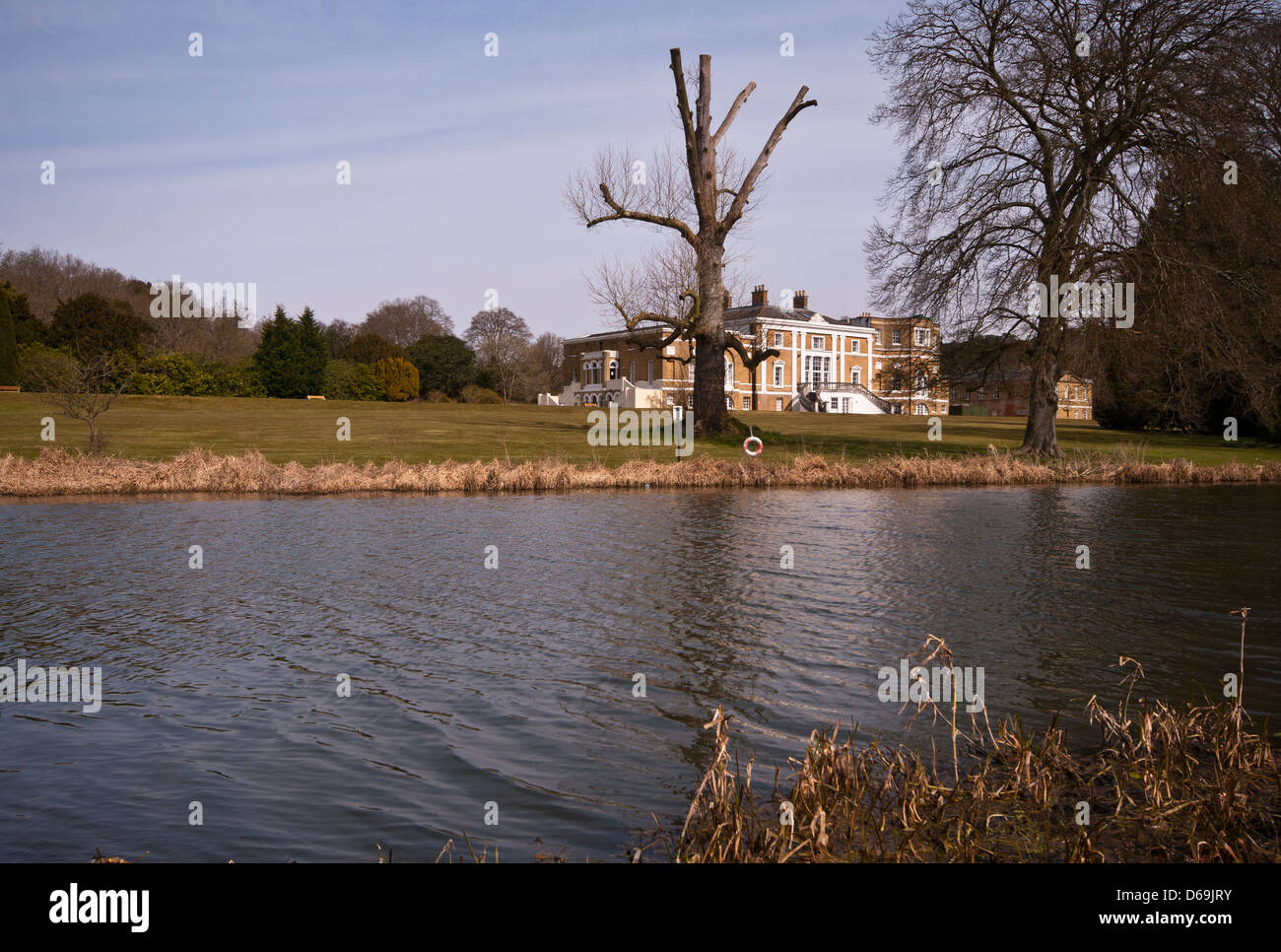 Waverley Abtei Haus Farnham Surrey UK Stockfoto